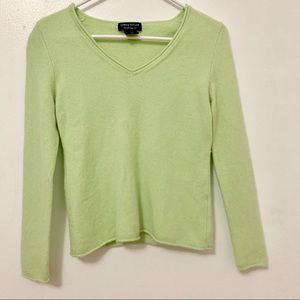 CLOSING-SEND OFFERS Lord&Taylor Cashmere Green